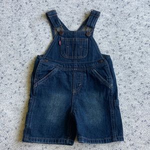 Levi's Toddler Boys Denim Overall Shorts